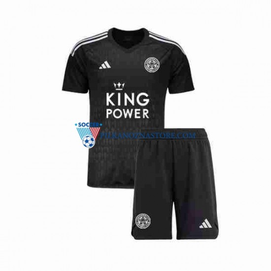 Strój Bramkarski Leicester City dla Dzieci Koszulka Trzeci 2023-2024 Krótkie Rękawy