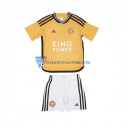 Leicester City dla Dzieci Koszulka Trzeci 2023-2024 Krótkie Rękawy