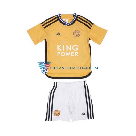 Leicester City dla Dzieci Koszulka Trzeci 2023-2024 Krótkie Rękawy