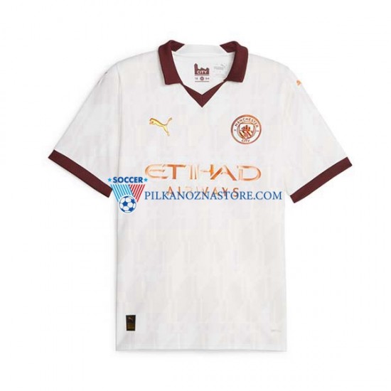 Manchester City Koszulka Męska Wyjazdowy 2023-2024 Krótkie Rękawy