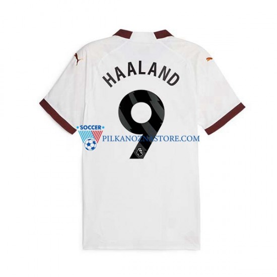 Manchester City Erling Haaland 9 Koszulka Męska Wyjazdowy 2023-2024 Krótkie Rękawy