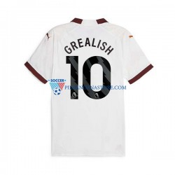 Manchester City Jack Grealish 10 Koszulka Męska Wyjazdowy 2023-2024 Krótkie Rękawy