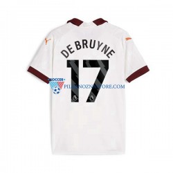 Manchester City Kevin De Bruyne 17 Koszulka Męska Wyjazdowy 2023-2024 Krótkie Rękawy