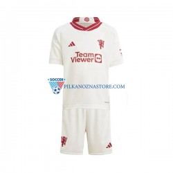 Manchester United dla Dzieci Koszulka Trzeci 2023-2024 Krótkie Rękawy