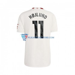 Manchester United Rasmus Hojlund 11 Koszulka Męska Trzeci 2023-2024 Krótkie Rękawy