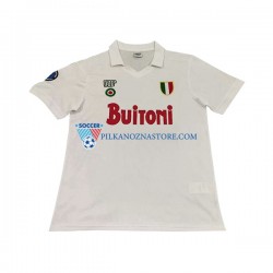 Napoli 1987 1988 Retro Koszulka Męska Wyjazdowy Krótkie Rękawy