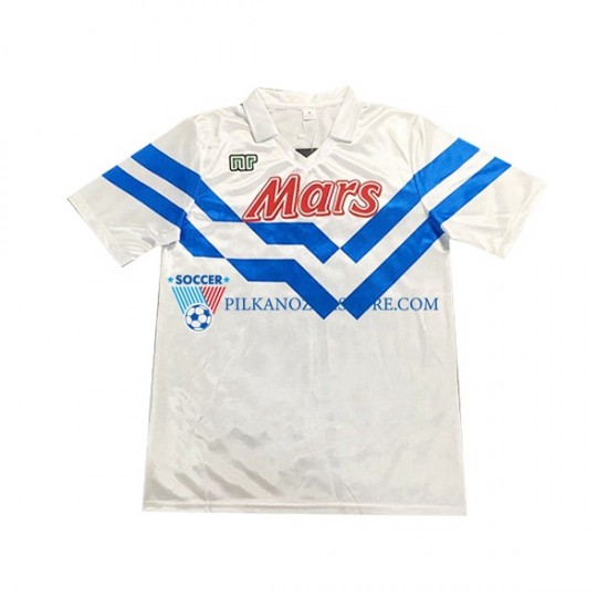 Napoli 1989 1990 Retro Koszulka Męska Wyjazdowy Krótkie Rękawy