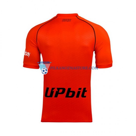 Strój Bramkarski Napoli Koszulka Męska Domowy 2023-2024 Krótkie Rękawy