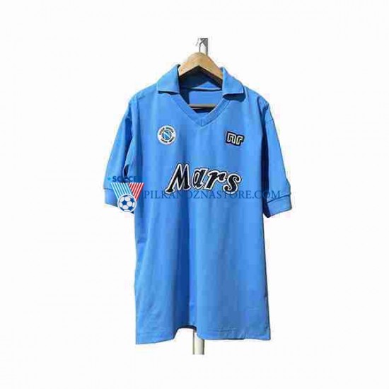 Napoli 1989 1990 Retro Koszulka Męska Domowy Krótkie Rękawy