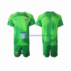 Strój Bramkarski Norwegia dla Dzieci Koszulka Domowy 2022 Krótkie Rękawy