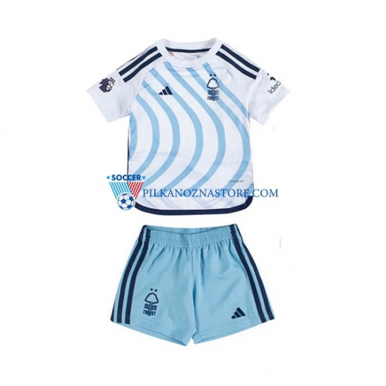 Nottingham Forest dla Dzieci Koszulka Wyjazdowy 2023-2024 Krótkie Rękawy