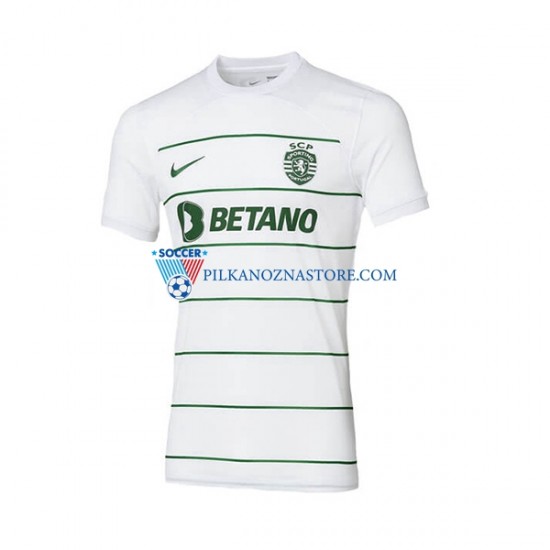 Sporting CP Koszulka Męska Wyjazdowy 2023-2024 Krótkie Rękawy