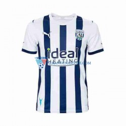 West Bromwich Albion Koszulka Męska Domowy 2023-2024 Krótkie Rękawy