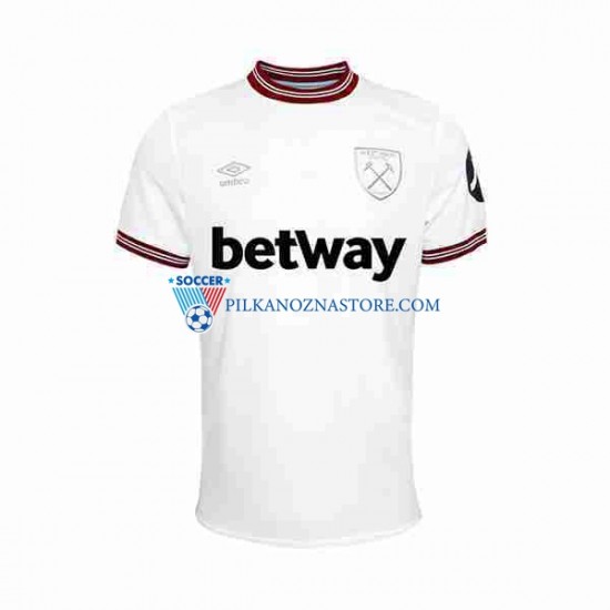 West Ham United Koszulka Męska Wyjazdowy 2023-2024 Krótkie Rękawy