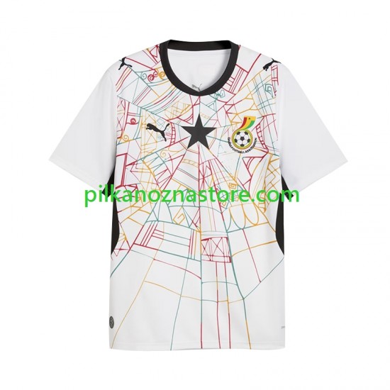 Ghana Koszulka Męska Domowy MŚ 2026 Krótkie Rękawy