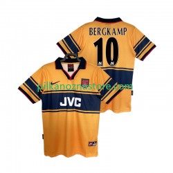 Arsenal BERGKAMP10 1997 Retro Koszulka Męska Wyjazdowy 1999 Krótkie Rękawy