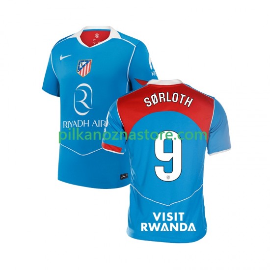 Atlético Madryt Alexander Sorloth 9 Koszulka Męska Trzeci 2025-2026 Krótkie Rękawy