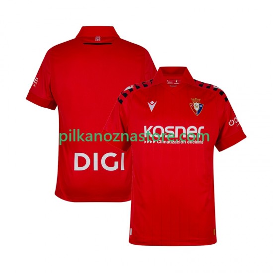 CA Osasuna Koszulka Męska Domowy 2025-2026 Krótkie Rękawy