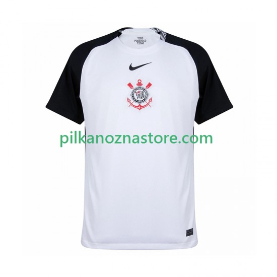 Corinthians Koszulka Męska Domowy 2025-2026 Krótkie Rękawy