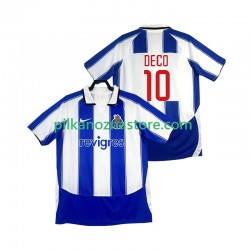 FC Porto DECO 10 2003 Retro Koszulka Męska Domowy 2004 Krótkie Rękawy