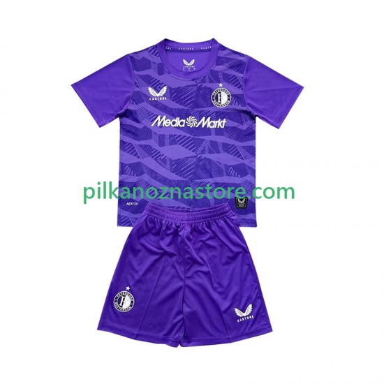 Strój Bramkarski Feyenoord Rotterdam dla Dzieci Koszulka Trzeci 2025-2026 Krótkie Rękawy