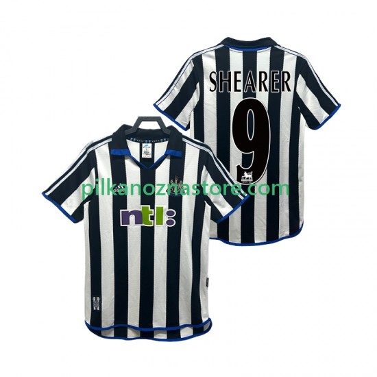 Newcastle United SHEARER 9 2000 2001 Retro Koszulka Męska Domowy Krótkie Rękawy