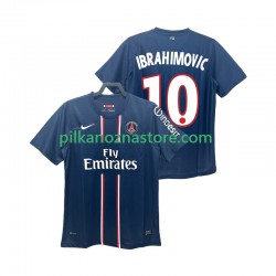 Paris Saint-Germain Ibrahimović 10 2012 2013 Retro Koszulka Męska Domowy Krótkie Rękawy