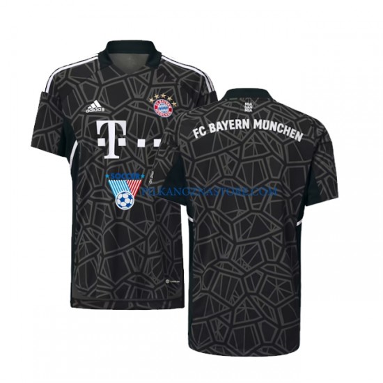 Strój Bramkarski Bayern Monachium Koszulka Męska Wyjazdowy 2022-2023 Krótkie Rękawy