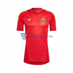 Strój Bramkarski Argentyna Koszulka Męska Wyjazdowy MŚ 2022 Krótkie Rękawy