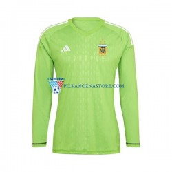 Strój Bramkarski Argentyna Koszulka Męska Domowy MŚ 2022 Długie Rękawy