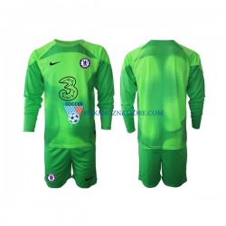 Strój Bramkarski Chelsea dla Dzieci Koszulka Trzeci 2022-2023 Długie Rękawy