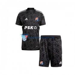 Strój Bramkarski dla Dzieci Dinamo Zagreb Koszulka Domowy 2022-2023 Krótkie Rękawy