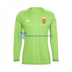 Strój Bramkarski Węgry Koszulka Męska Domowy 2022 Długie Rękawy