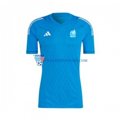 Strój Bramkarski Meksyk Koszulka Męska Wyjazdowy 2022 Krótkie Rękawy