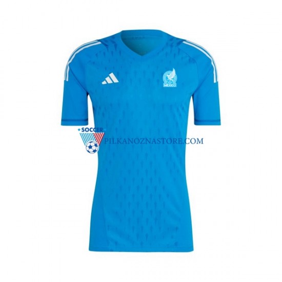 Strój Bramkarski Meksyk Koszulka Męska Wyjazdowy 2022 Krótkie Rękawy