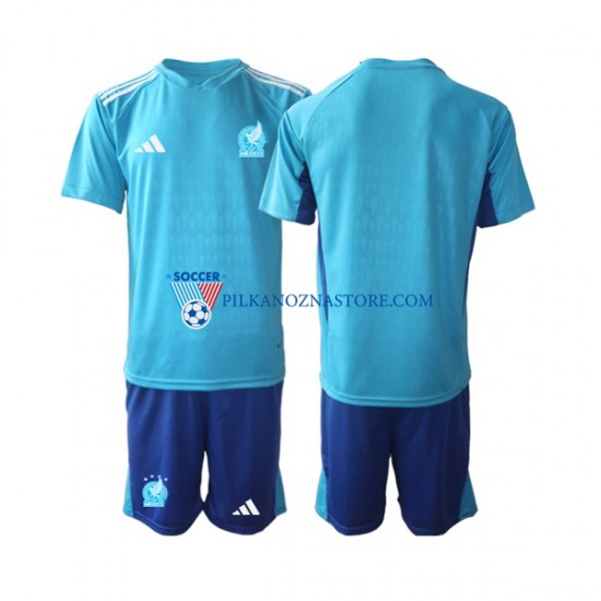 Strój Bramkarski Meksyk dla Dzieci Koszulka Wyjazdowy 2022 Krótkie Rękawy