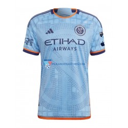 New York City FC Koszulka Męska Domowy 2023-2024 Krótkie Rękawy