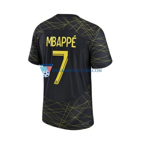 Paris Saint-Germain Mbappé 7 Koszulka Męska Czwarty 2022-2023 Krótkie Rękawy