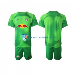 Strój Bramkarski RB Leipzig dla Dzieci Koszulka Wyjazdowy 2022-2023 Krótkie Rękawy