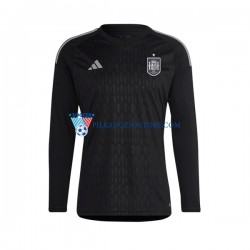 Strój Bramkarski Hiszpania Koszulka Męska Domowy 2022 Długie Rękawy