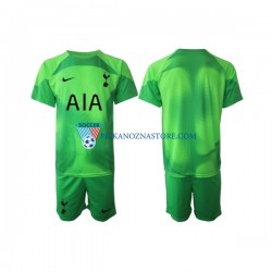 Strój Bramkarski Tottenham Hotspur dla Dzieci Koszulka Wyjazdowy 2022-2023 Krótkie Rękawy