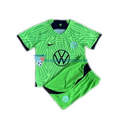 VfL Wolfsburg dla Dzieci Koszulka Domowy 2022-2023 Krótkie Rękawy