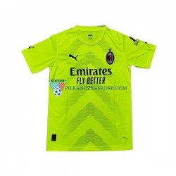 Strój Bramkarski AC Milan Koszulka Męska Domowy 2022-2023 Krótkie Rękawy