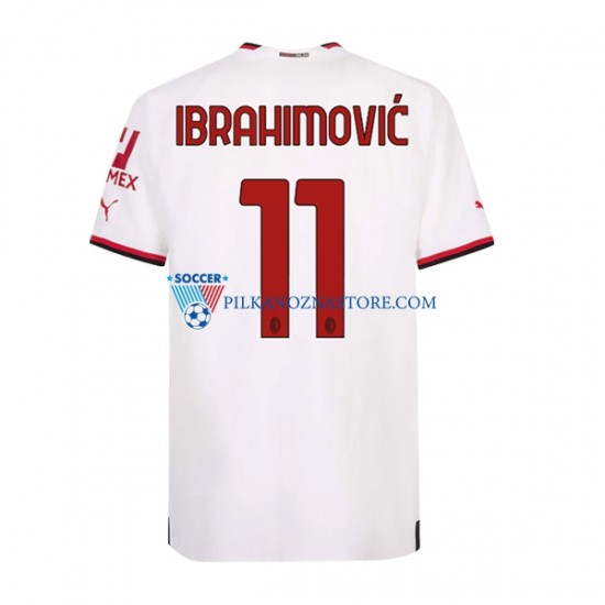 AC Milan Ibrahimović 11 Koszulka Męska Wyjazdowy 2022-2023 Krótkie Rękawy