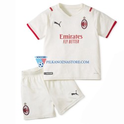 AC Milan dla Dzieci Koszulka Wyjazdowy 2021-2022 Krótkie Rękawy