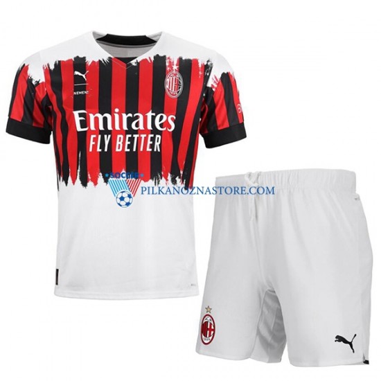 AC Milan dla Dzieci Koszulka Czwarty 2022-2023 Krótkie Rękawy