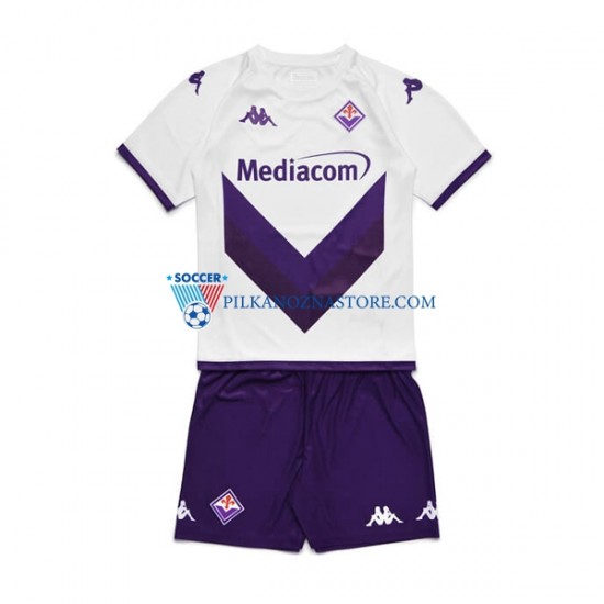 ACF Fiorentina dla Dzieci Koszulka Wyjazdowy 2022-2023 Krótkie Rękawy