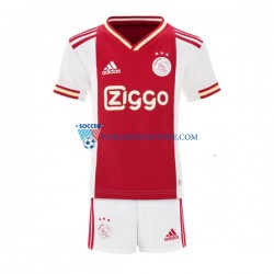 AFC Ajax dla Dzieci Koszulka Domowy 2022-2023 Krótkie Rękawy