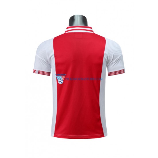 AFC Ajax Retro Koszulka Męska Domowy 1997-1998 Krótkie Rękawy