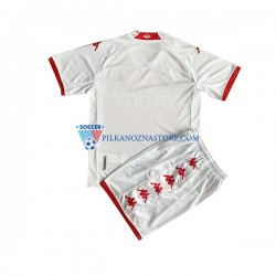 AS Monaco dla Dzieci Koszulka Domowy 2022-2023 Krótkie Rękawy